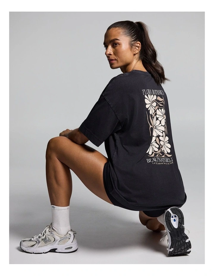 Baggy Fit Tee Black Acid image 6
