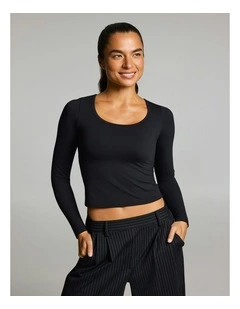 Base One Support Long Sleeve Black