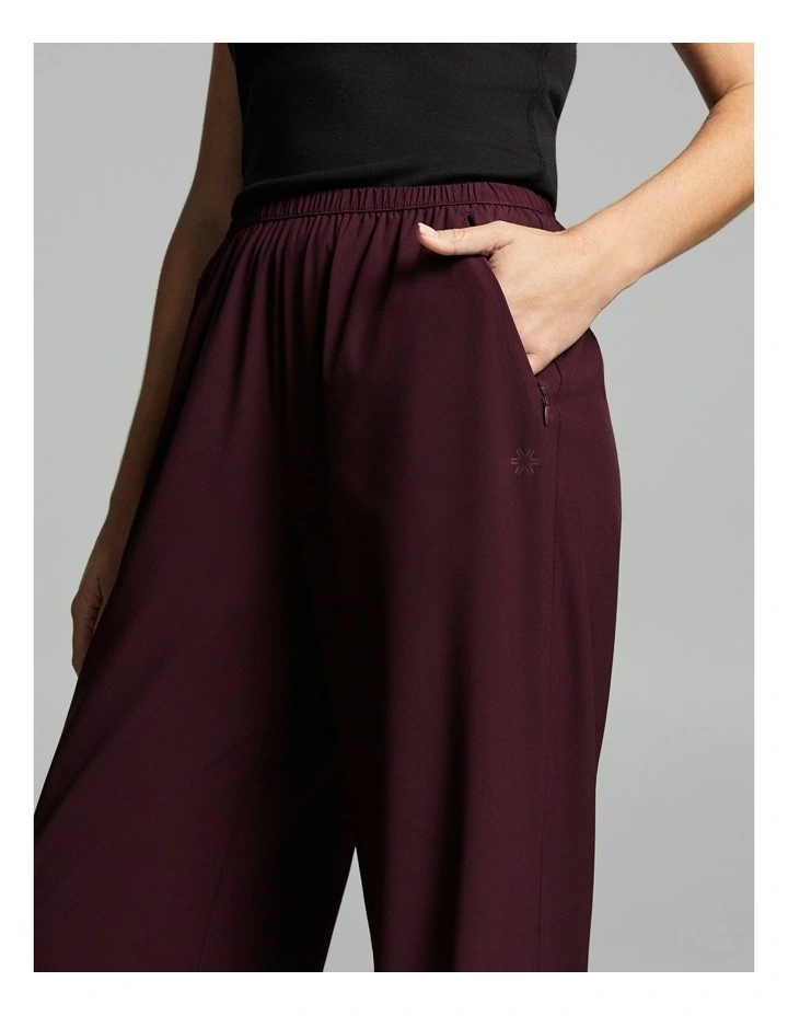 At Leisure Straight Leg Pants Cherry Cola image 4