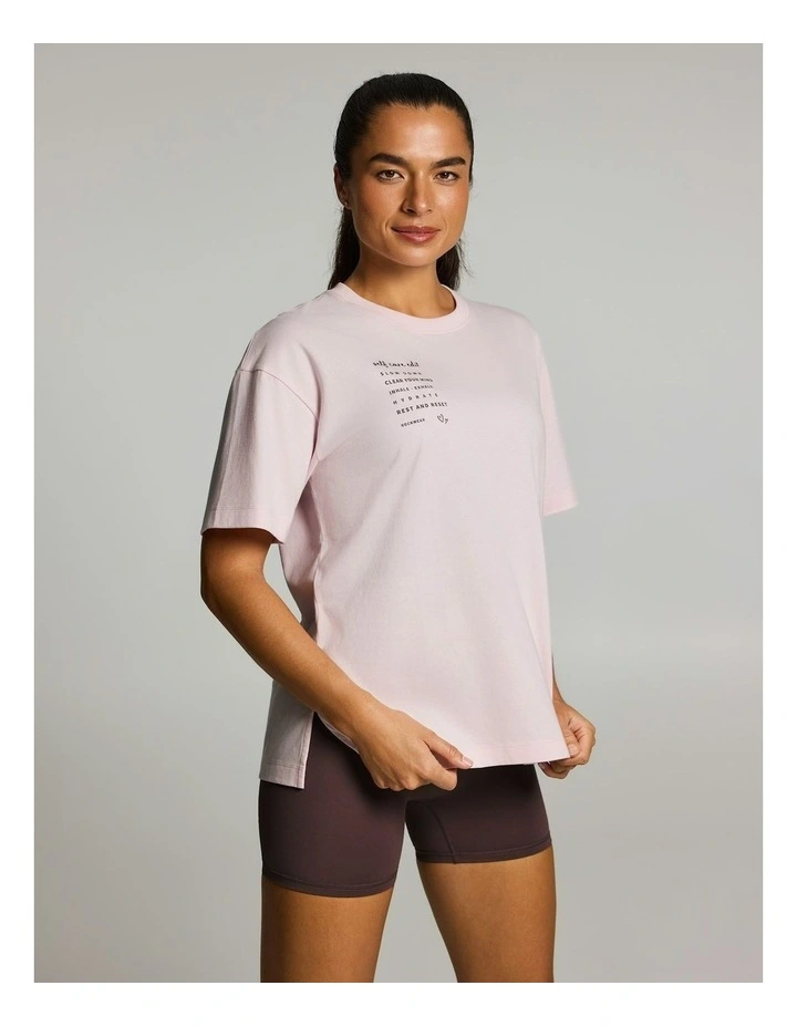 Loose Fit Tee Pink Lemonade image 3