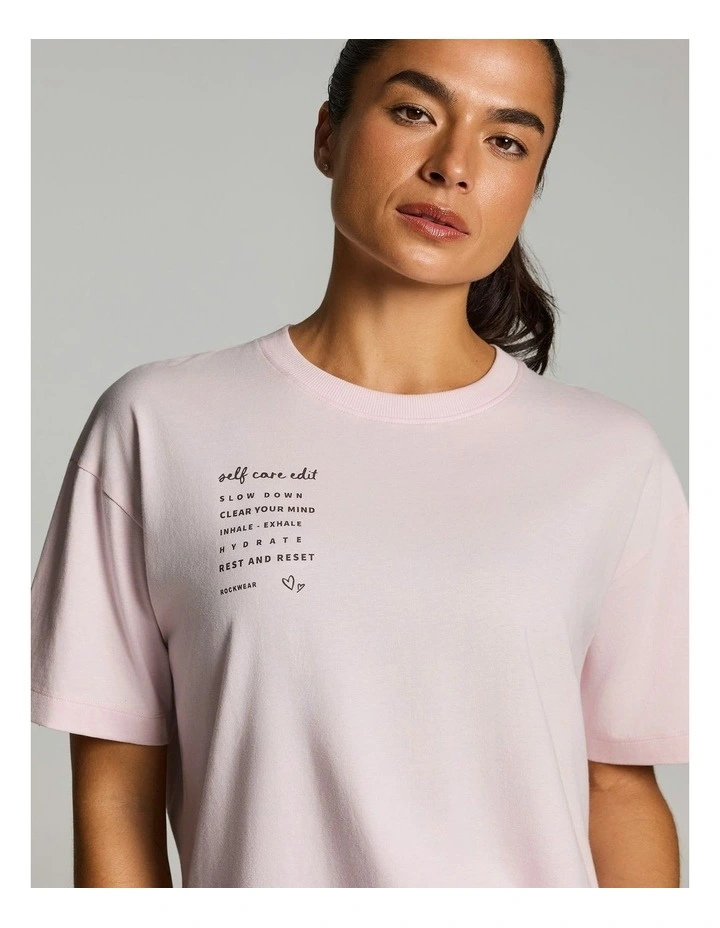 Loose Fit Tee Pink Lemonade image 4