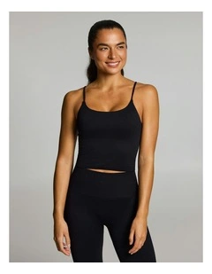 Seamless Singlet Black