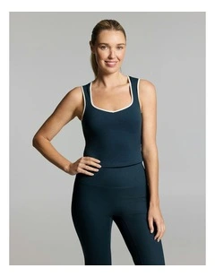 Base One Support Tank Teal