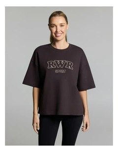 Luxe Terry Tee Nutmeg