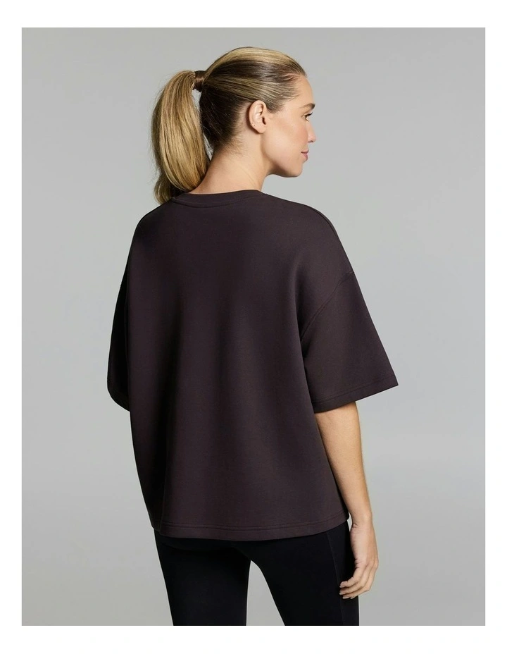 Luxe Terry Tee Nutmeg image 2
