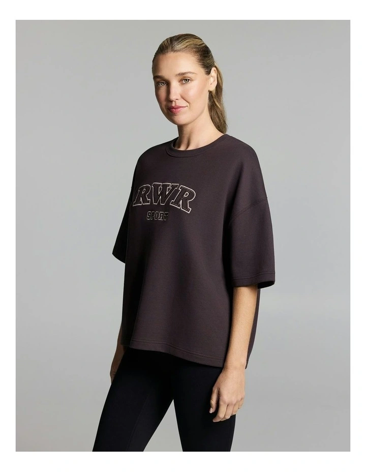 Luxe Terry Tee Nutmeg image 3