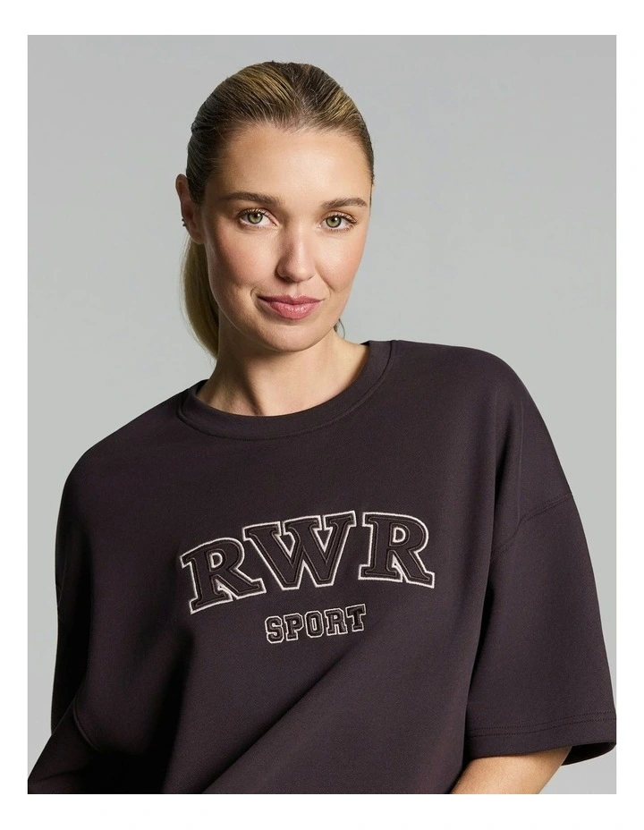 Luxe Terry Tee Nutmeg image 4