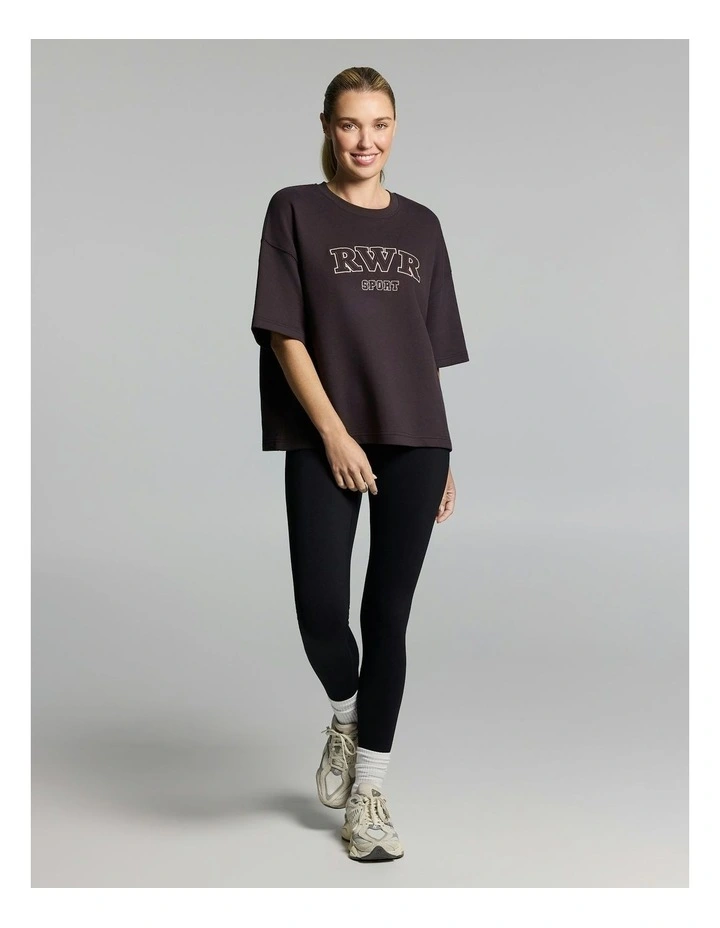 Luxe Terry Tee Nutmeg image 5