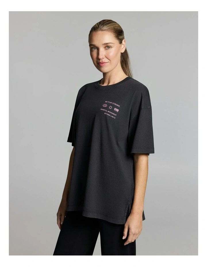 Loose Fit Tee Black Acid image 3