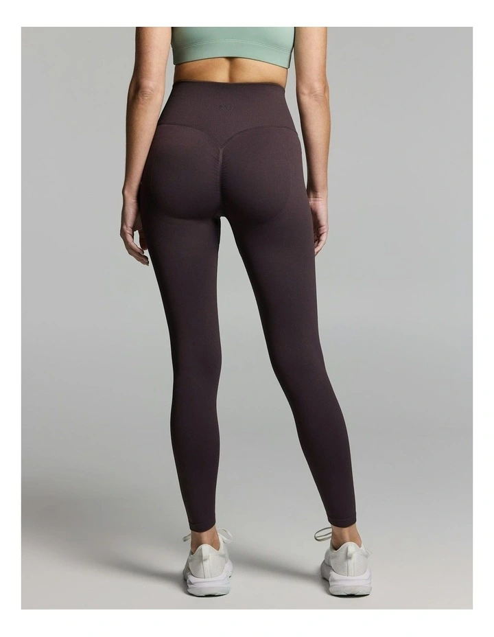 Booty Booster Scrunch Bum Ankle Grazer Tights Nutmeg image 2