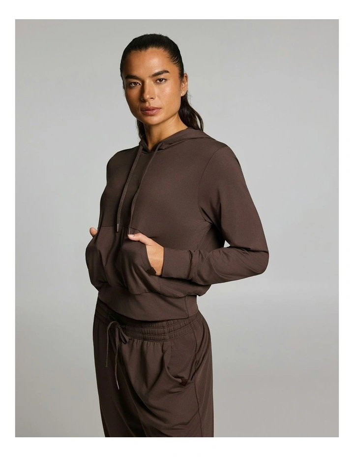 Balance Lite Hoodie Carob image 3