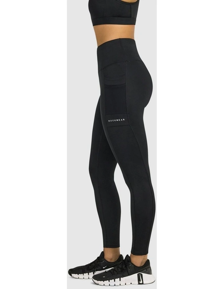 Velocity Pocket Full Length Tights Black image 3