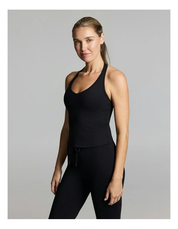 Base One Support Singlet Black image 3