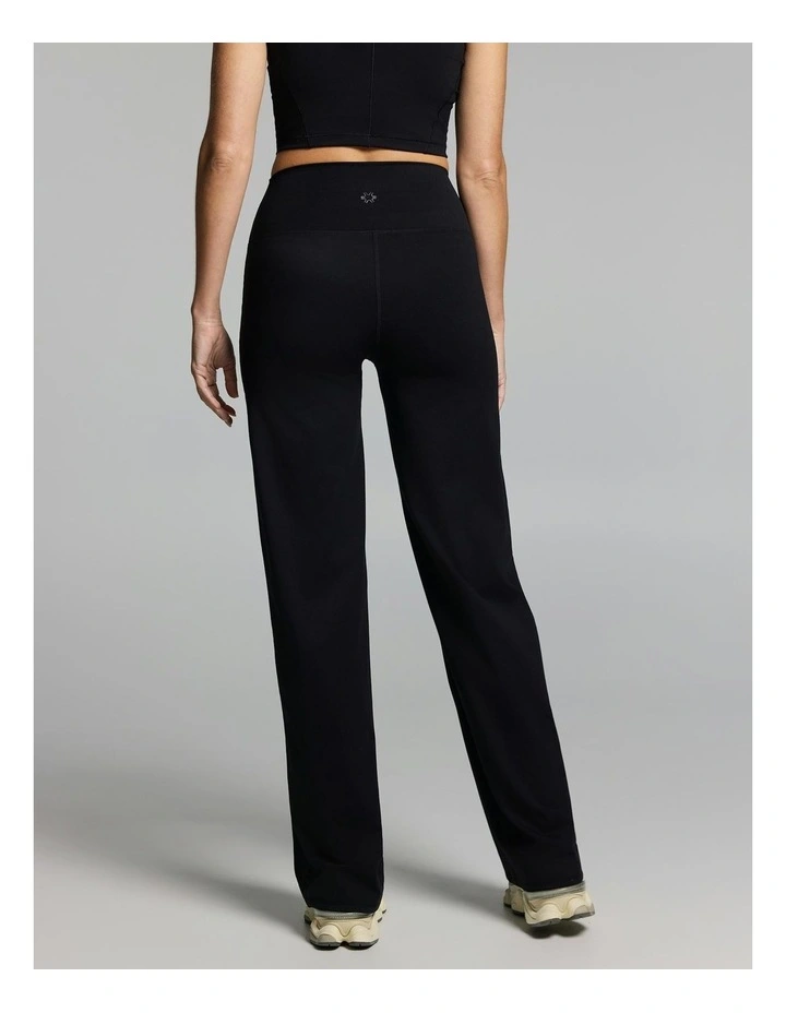 Straight Leg Full Length Tights Black image 2