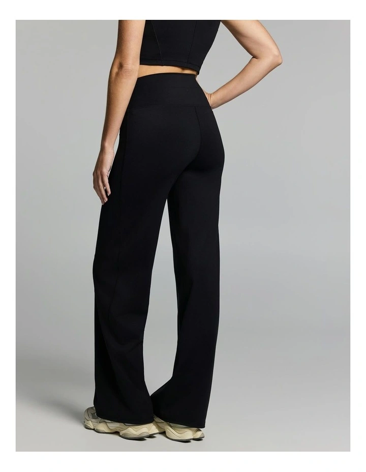 Straight Leg Full Length Tights Black image 4
