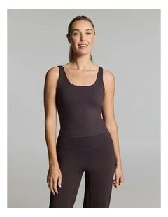 Base One Support Singlet  Nutmeg