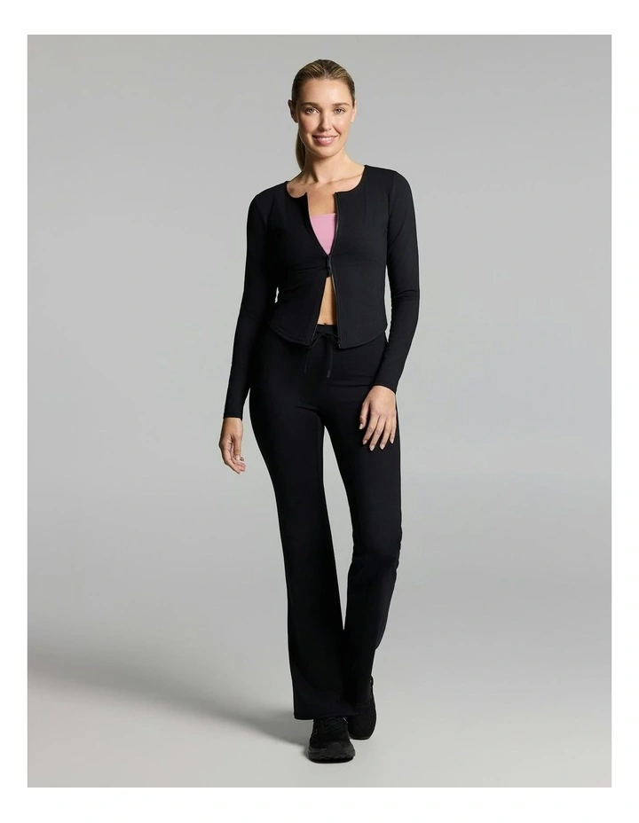 Base One Double Ended Zip Long Sleeve Black image 4