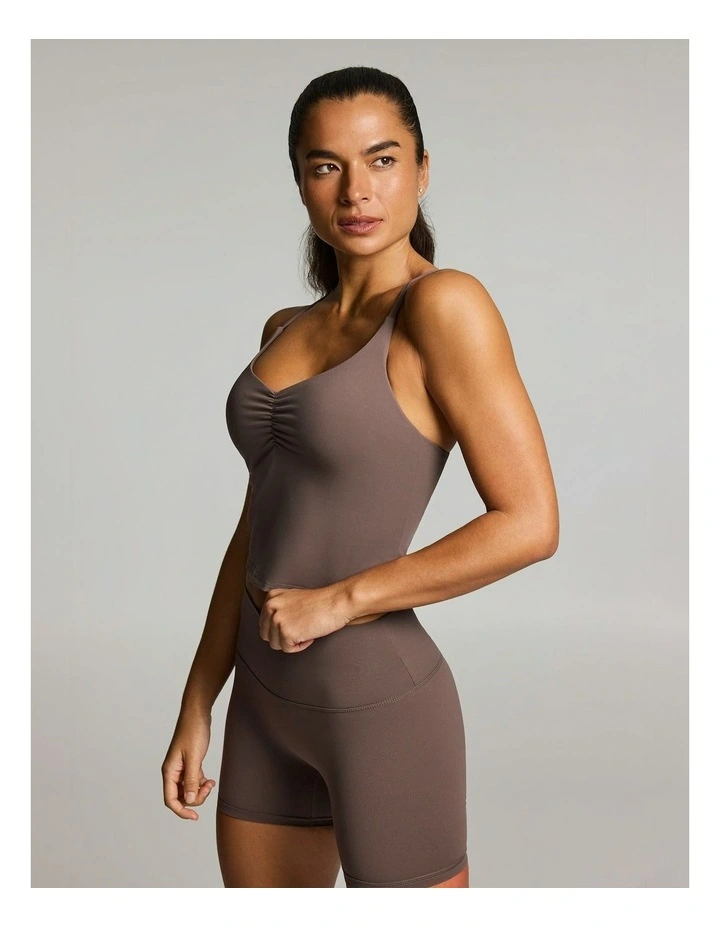 Base One Support Singlet Milk Choc image 3