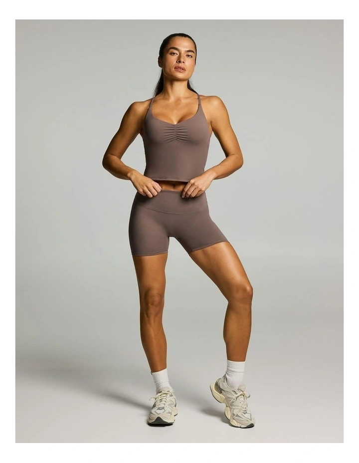 Base One Support Singlet Milk Choc image 4