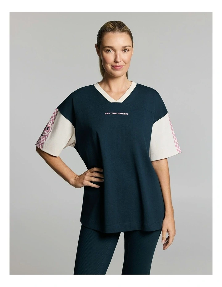 All Star Oversize Tee Teal image 1
