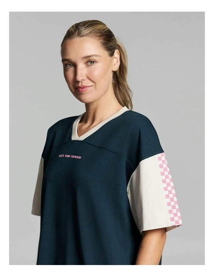 All Star Oversize Tee Teal image 5