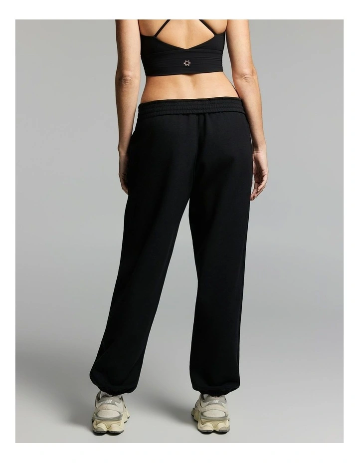Plush Fleece Jogger Black image 2