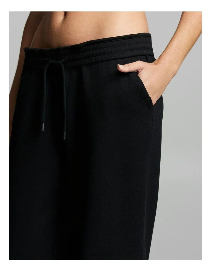 Plush Fleece Jogger Black image 4