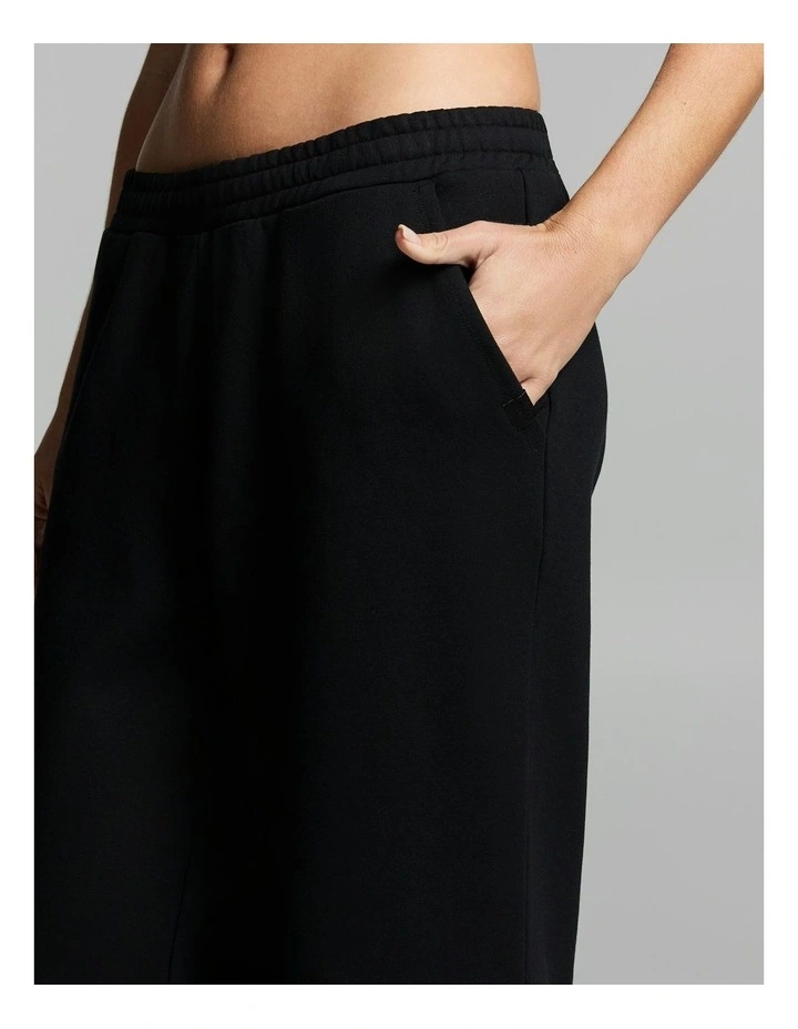 Plush Fleece Jogger Black image 5