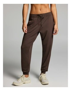 Balance Tie Front Jogger Pants Carob