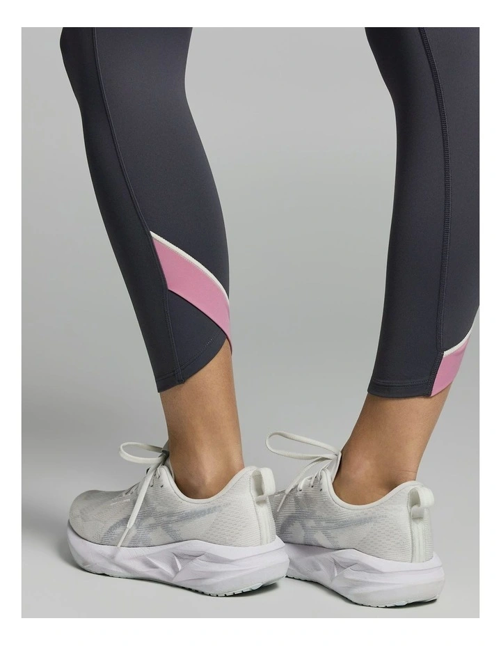 Blocked Pocket Ankle Grazer Tights Zinc image 4