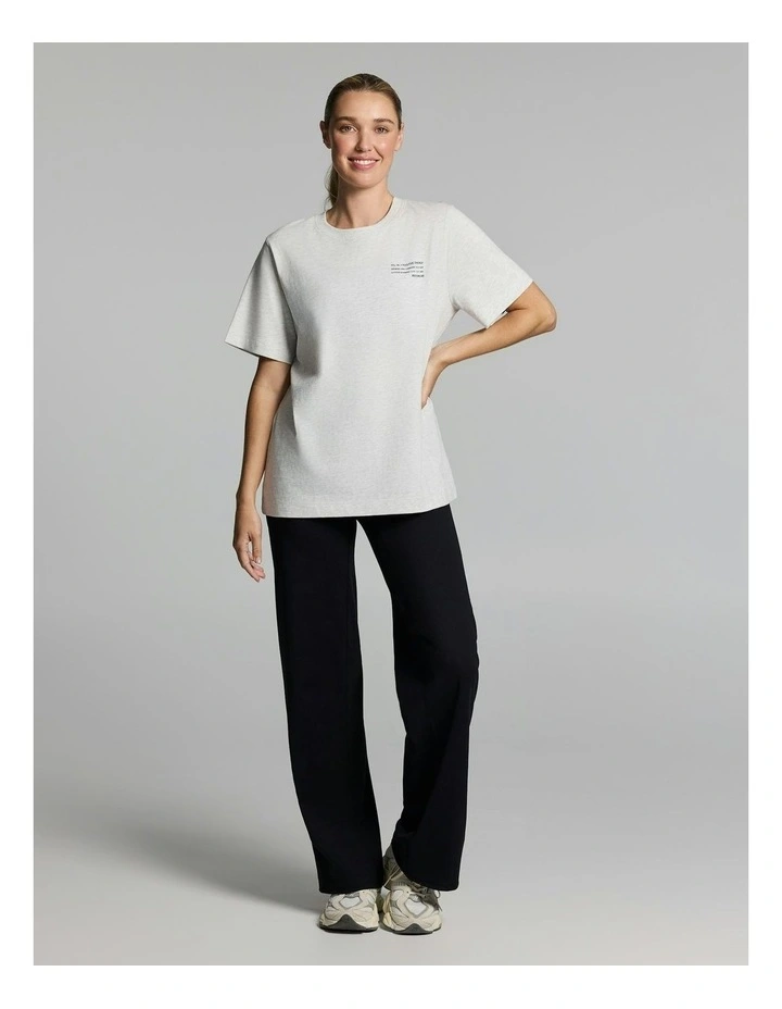 Graphic Tee Light Grey Marle image 5