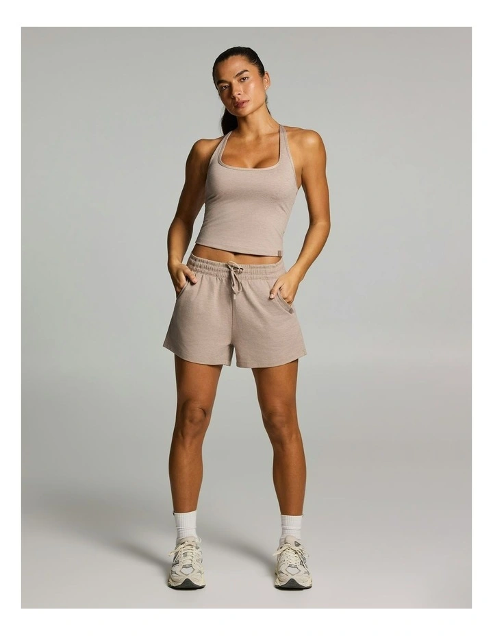 Balance Support Singlet Latte image 5
