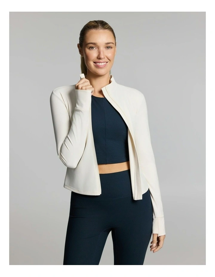 Base One Jacket Cream image 4