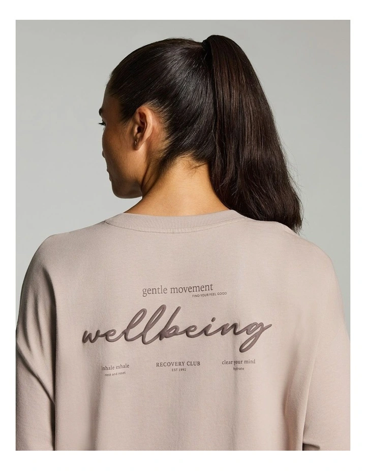 Oversize Boxy Tee Latte image 4