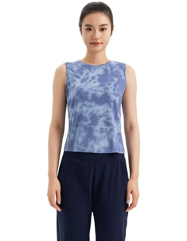 Kimjaly Women Tank Top CN 520 Silk Blue image 1