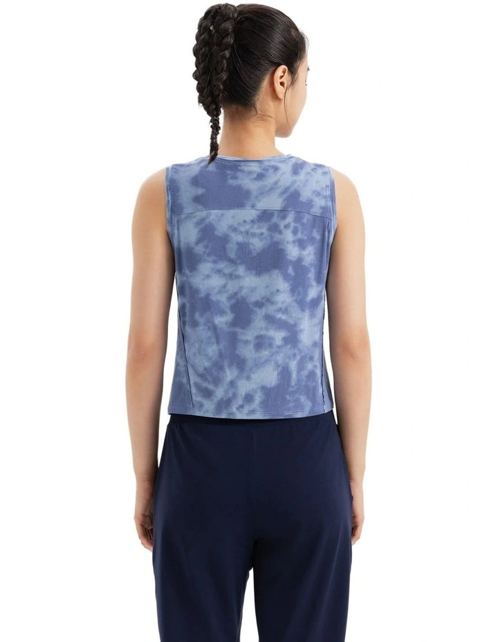 Kimjaly Women Tank Top CN 520 Silk Blue image 2