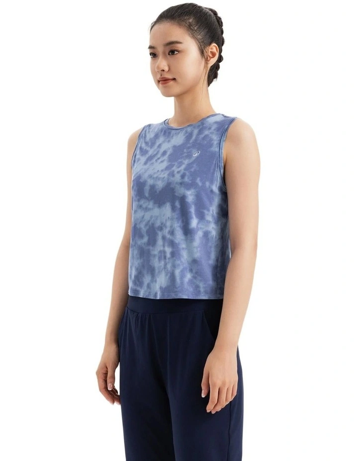 Kimjaly Women Tank Top CN 520 Silk Blue image 4