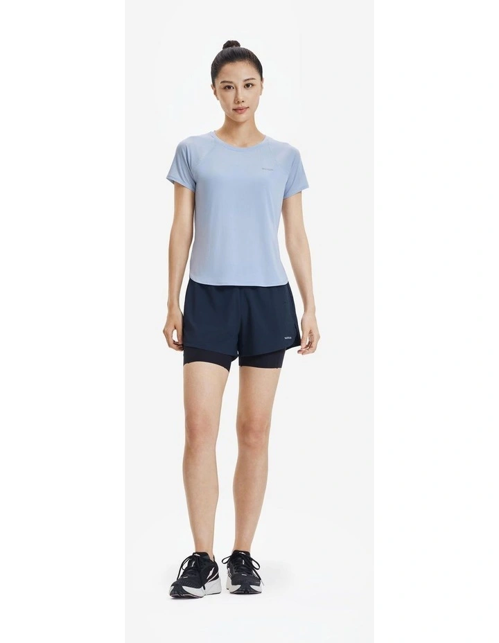 Kiprun Women Running T-Shirt Blue image 3