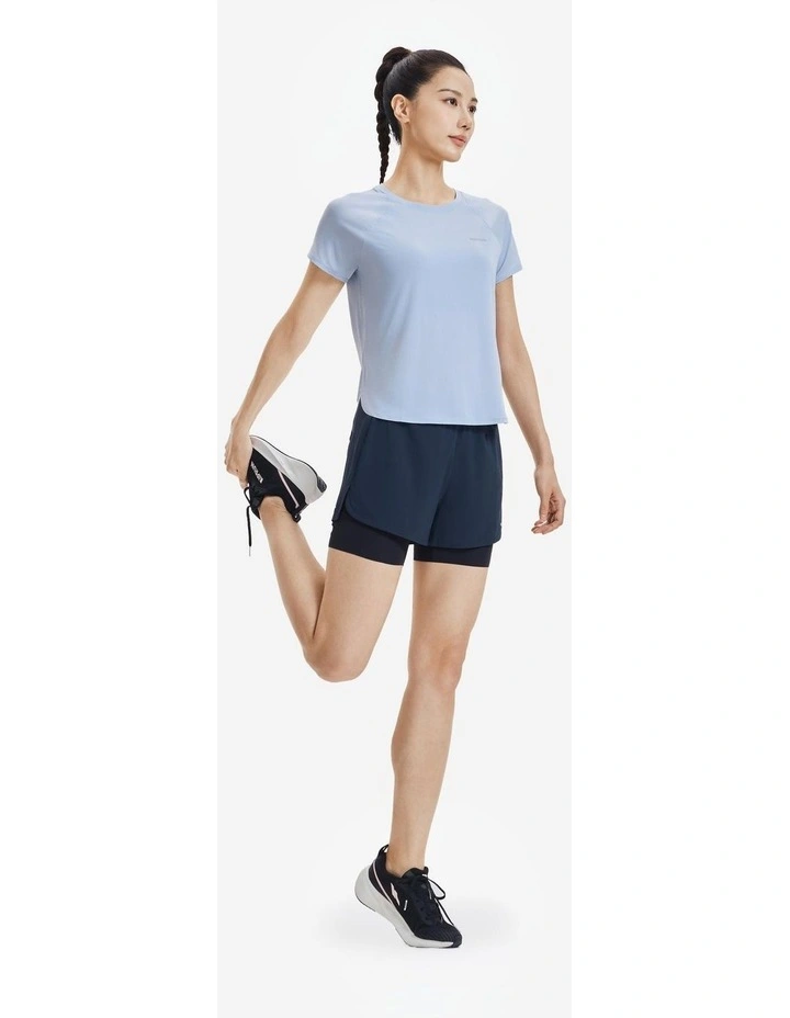 Kiprun Women Running T-Shirt Blue image 4