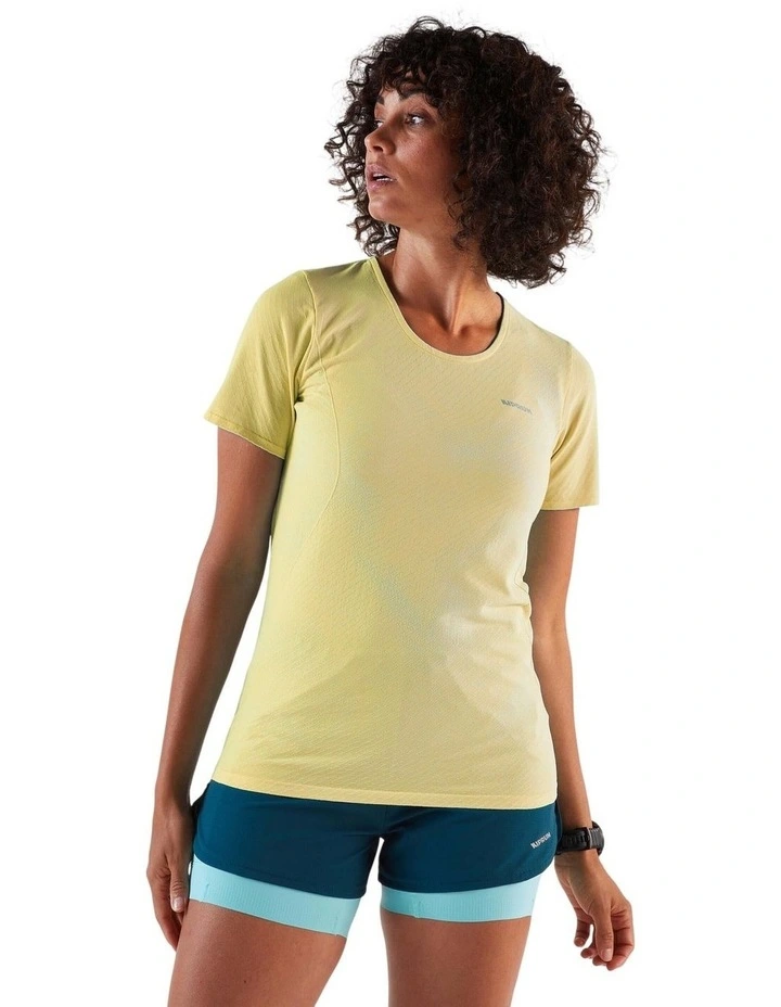 Kiprun Women Running T-shirt Run 500 Yellow image 1