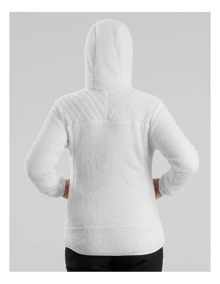 Quechua Women's Hiking Fleece SH100 Ultra-Warm White image 2