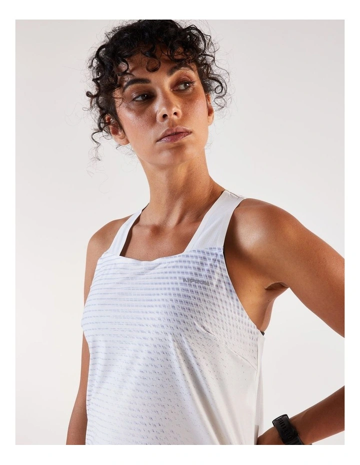 Women'S Lightweight Running Top, Kiprun Run 900 in White image 2