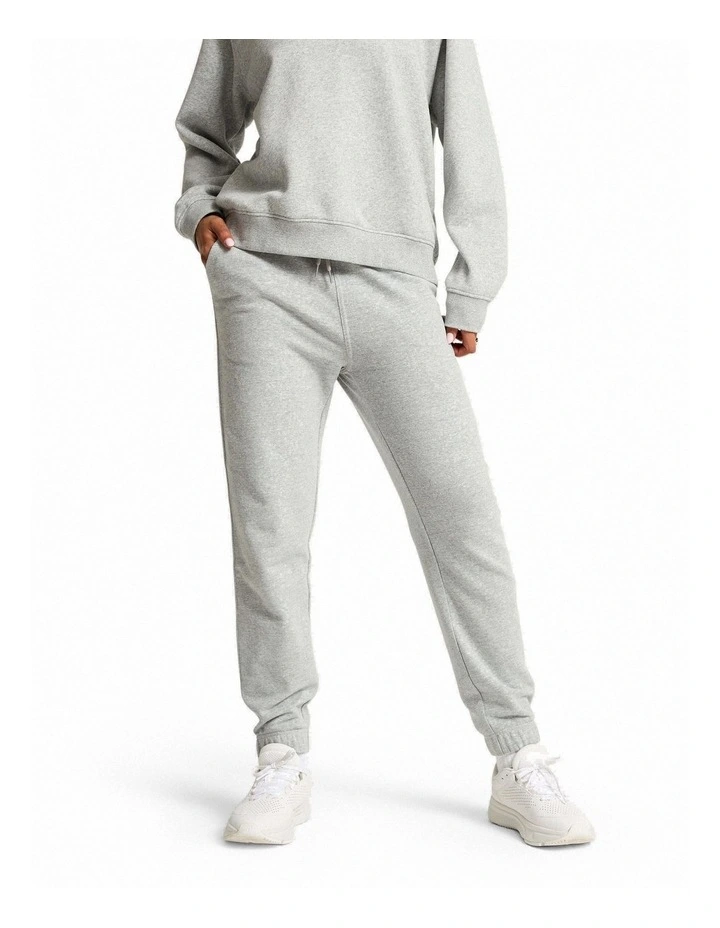 Women's Cotton Jogging Bottoms in Grey image 1