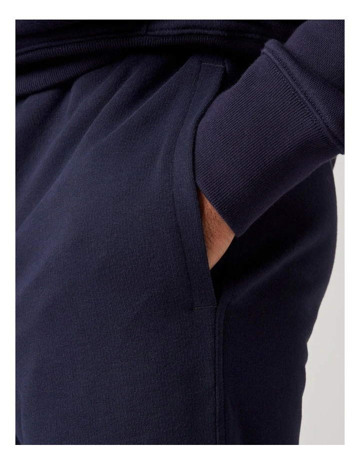Men's Regular Fitness Jogging Bottoms - Blue/Black image 5
