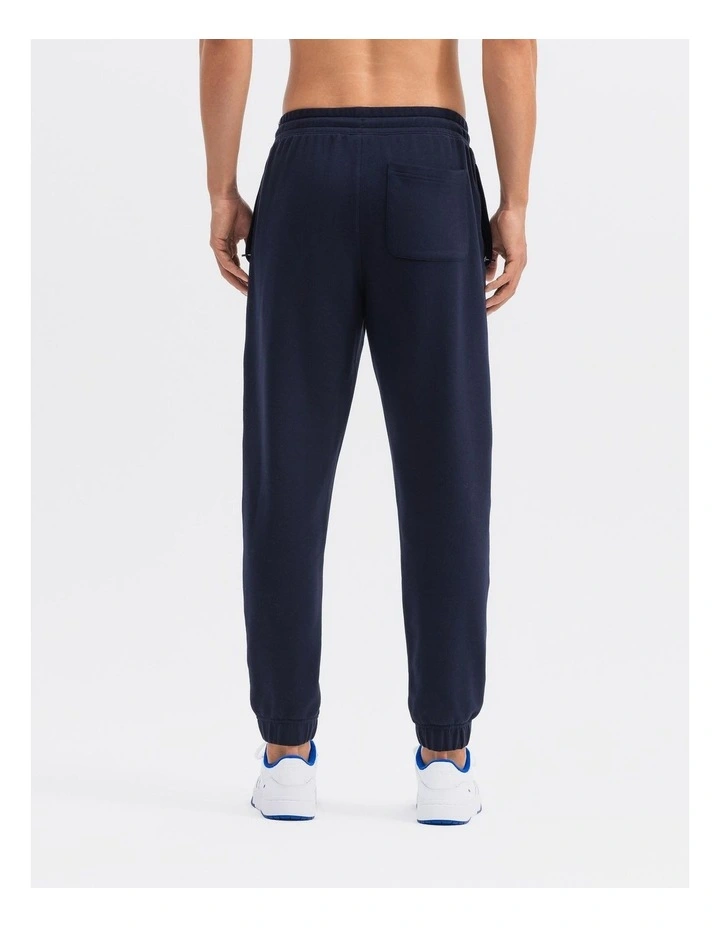 Men's Training Zip Pants 500 in Asphalt Blue image 3