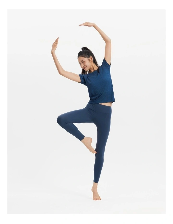 Women's CN 520 Leggings in Hurricane Blue image 6