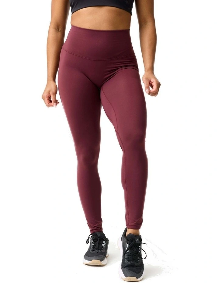 Women's Abrasion-Resistant Sport Leggings - Purple image 1