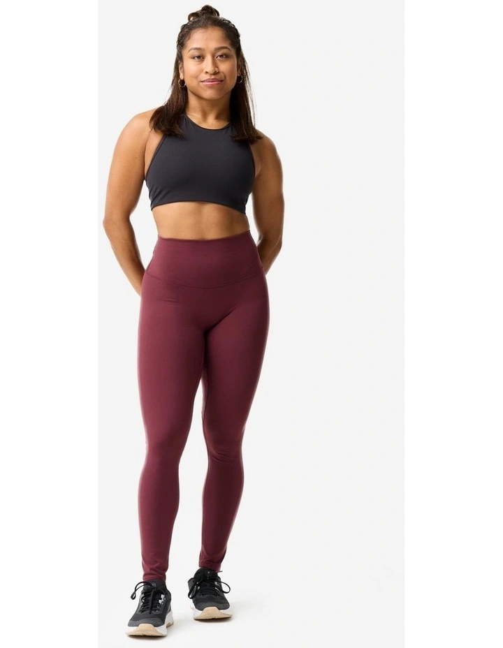 Women's Abrasion-Resistant Sport Leggings - Purple image 2