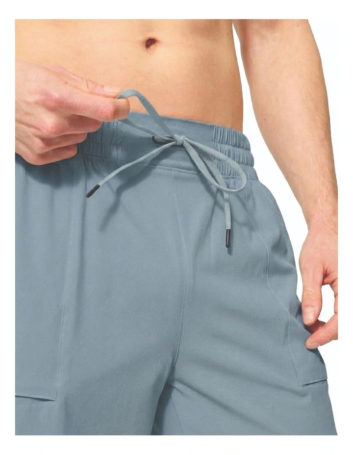 Domyos Men's Breathable Fitness Collection Bottoms in Blue image 3