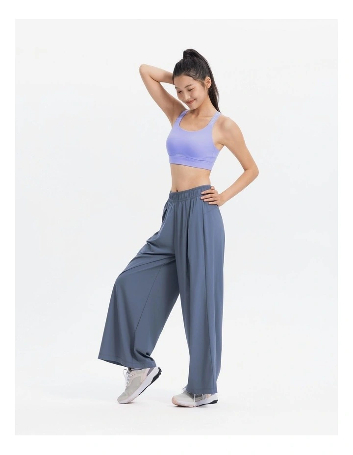 Womens Anti-UV Wide-Leg Pant 520 in Grey image 6